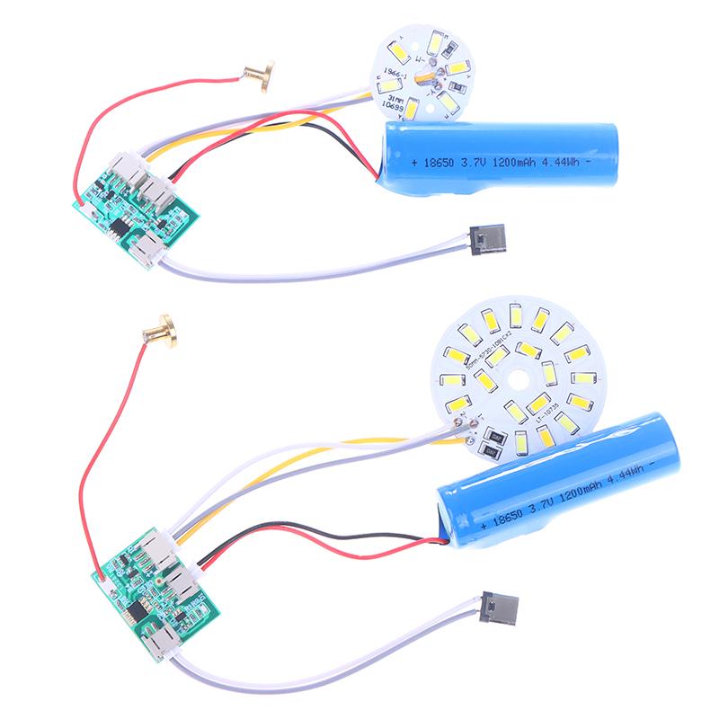 Dc5V Input Light Source Led Light Panel Dimming Controller 3W/10W 30Mm/50Mm 3Colors With Touch On/Off Switch Charging Port Type-