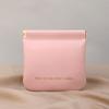 1Pc Mini Lipstick Key Jewelry Cosmetic Bag Women Portable Automatic Closing Makeup Storage Bag Pouch PU Earphone Coin Handbag