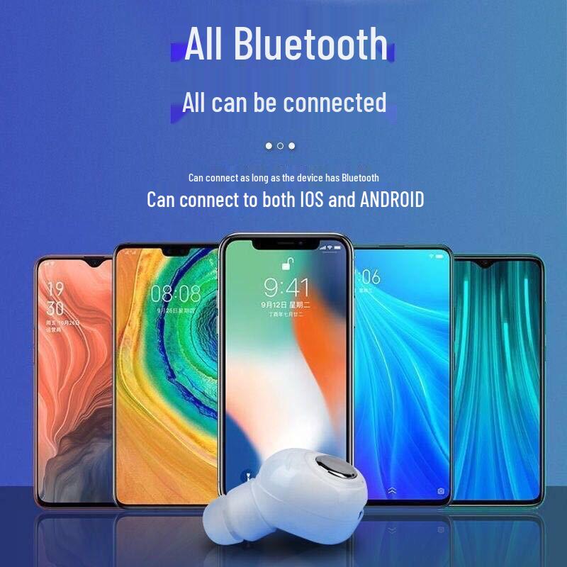 x8 Mini Portable Waterproof Wireless Bluetooth Earbud for Mobile Phones