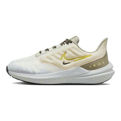 Air Winflo 9 Shield Pale Ivory High Voltage Women Sneakers Cream Neutral-Olive Sea-Glass DM1104-100
