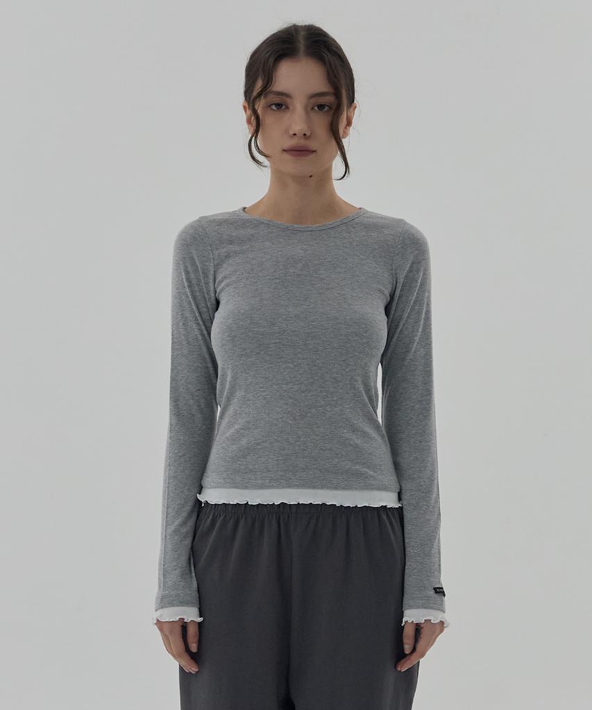 DEARSTALKER D. Basic Wave Layered T - 4 Color