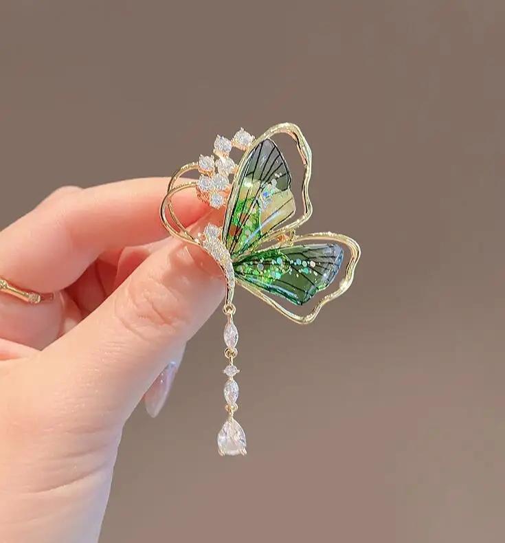 Cute Rhinestone Queen Brooches For Women Kids Crown Letters CZ Crystal Party Label Pins Trendy Buckle 2024 Jewelry Gifts