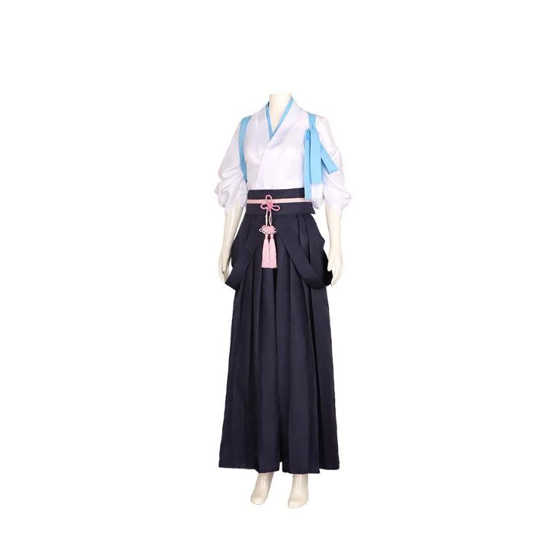 Ayaka & Hanasabi Kendo Cosplay Outfit, Genshin Impact Halloween Stage Performance Costume
