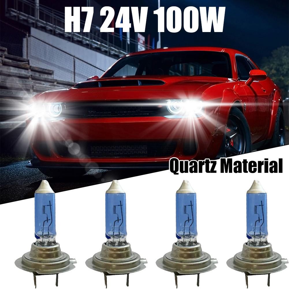 

100W H7 Headlight 24V All Blue Automobile Heallamp