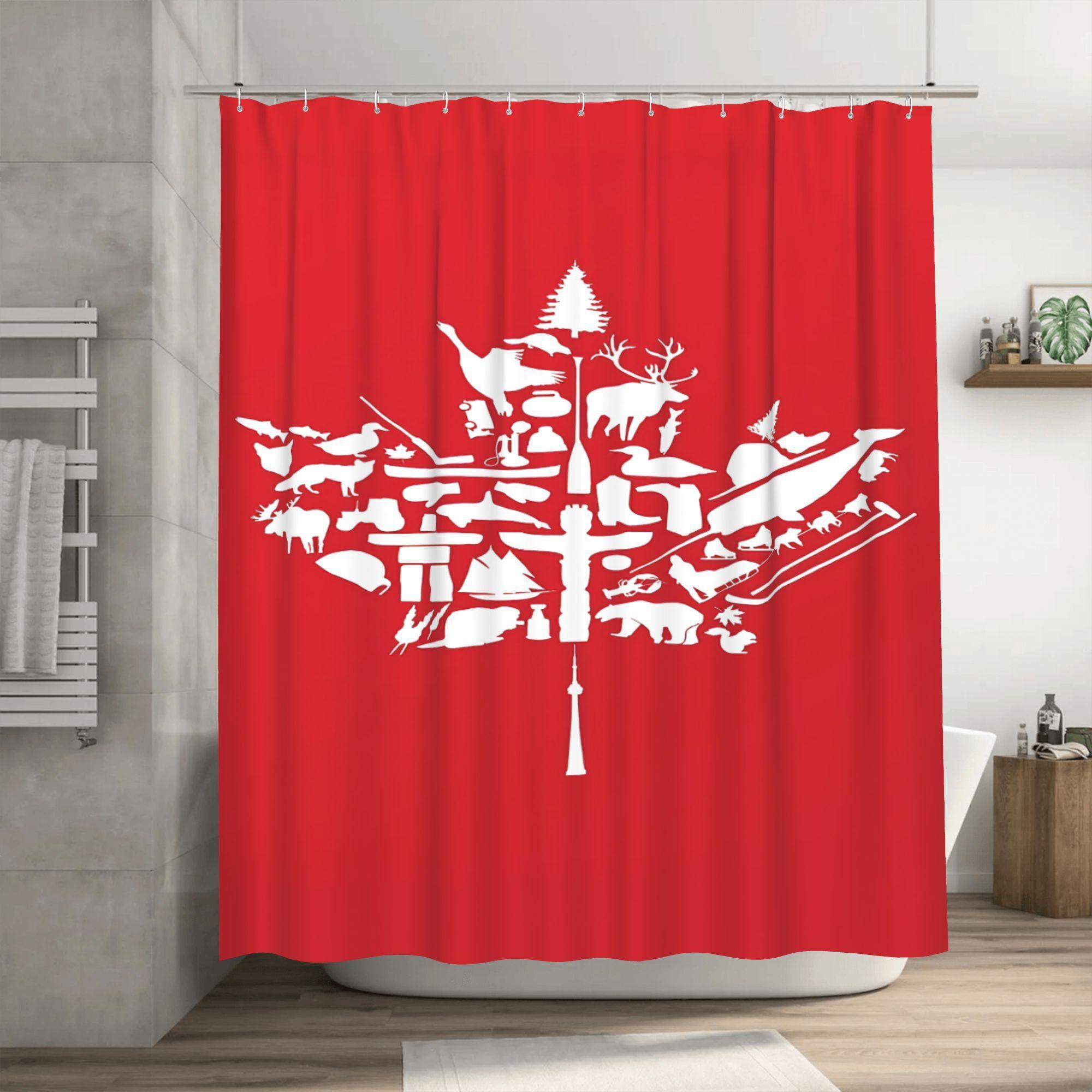 Unique Celebrity-Inspired Shower Curtain for a Personalized and Stylish Bathroom, Featuring a Collage of Captivating Images W90XH180cm