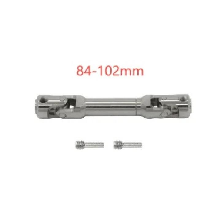 INJORA Steel Heavy-Duty Drive Shaft for 1:10 Rc Car Accessories Crawler Axial SCX10 90046 AXI03007 TRX4 Redcat Gen8 Accessories