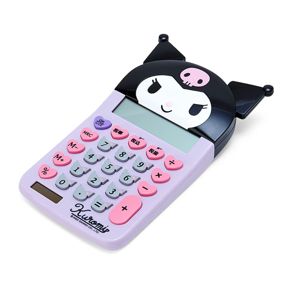 Sanrio Kuromi Face-Shaped Key Calculator 633950 One Size