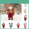 High-quality Christmas Decorative Figure For Windows Standing Santa Claus Doll 30cm