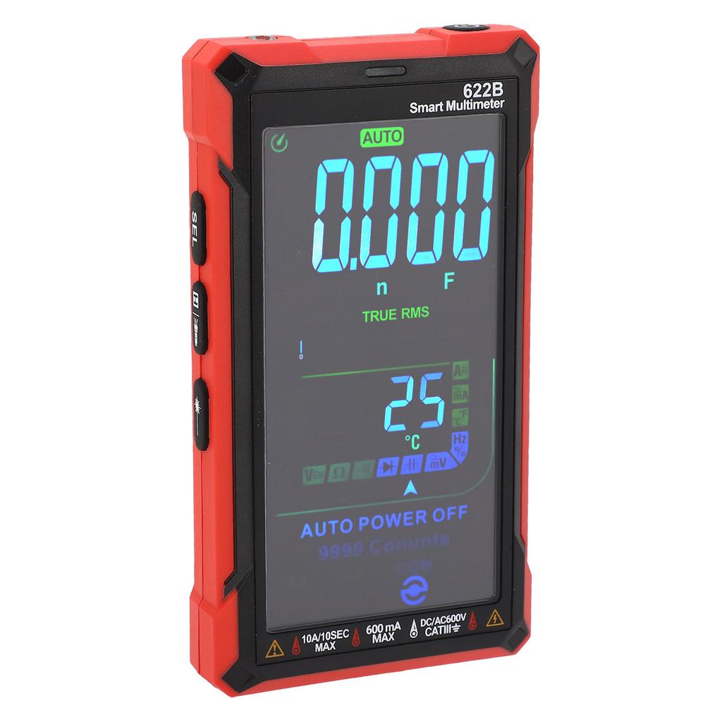 Digital Multimeter Kit Smart Touch Large Screen Rechargeable High Accuracy Fully Automatic Non Burning Tester