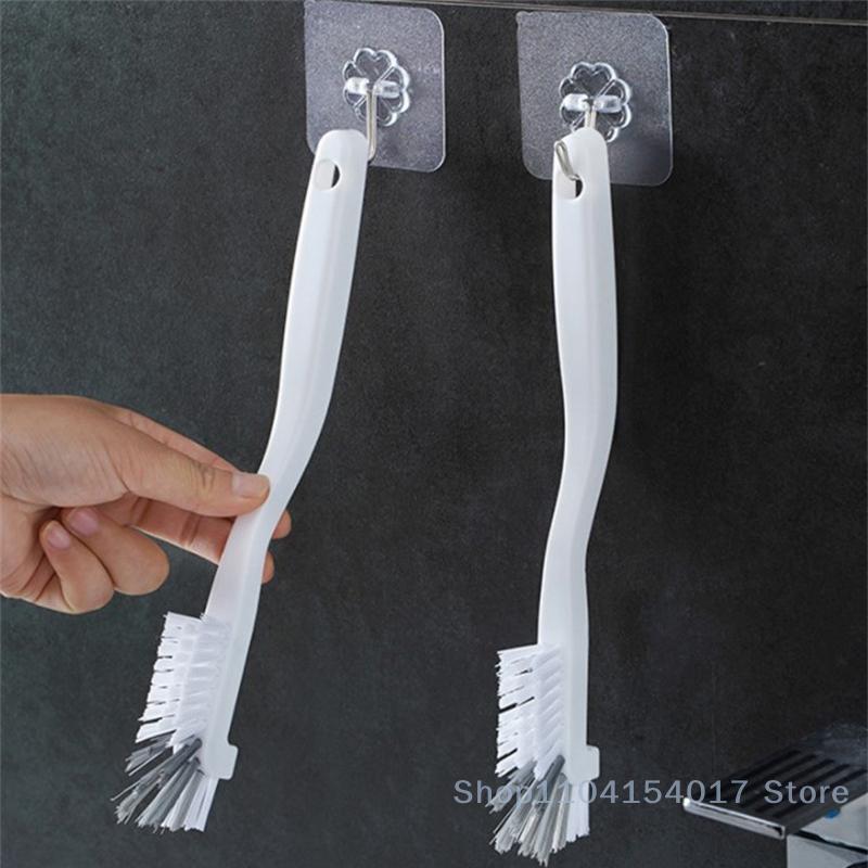 Curățare perie îngustă perie de curățare din plastic, mâner lung, sticla de lapte, tub de sticlă, perie de curățare, bol, unelte de bucătărie de acasă