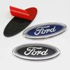 Car Sticker Ford New 2025 Hot Ford Logo 11.3x4.5cm ABS Car Front Hood Bonnet Emblem Rear Badge Accessories For Focus Fiesta Mond