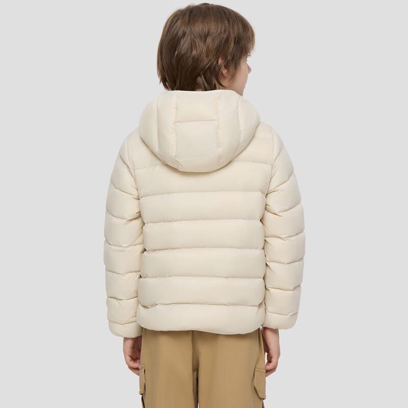 Gap Kids' Unisex Lightweight Logo Hooded Down Jacket
