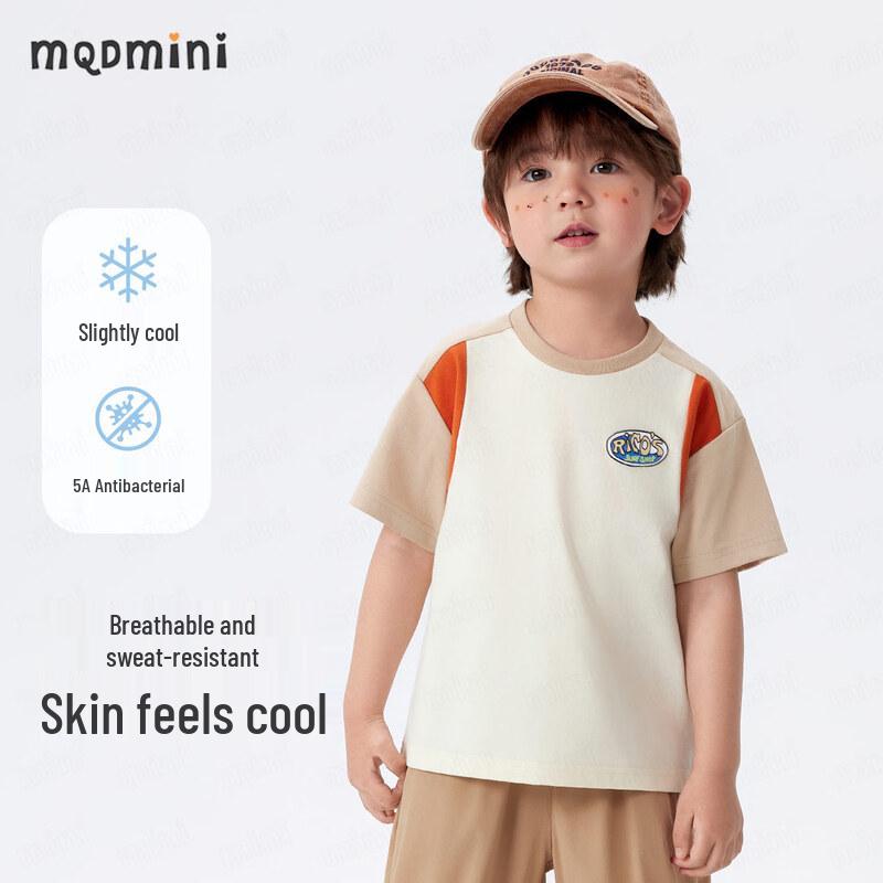 MQDMINI Boys' Surfing Boy 5A Antibacterial Cooling T-Shirt