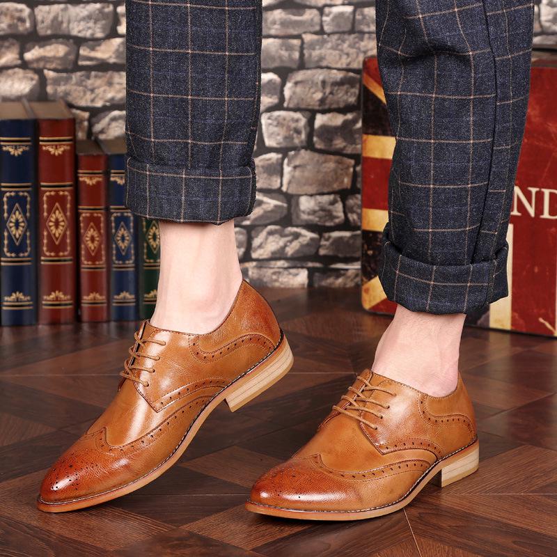 casual brogue boots