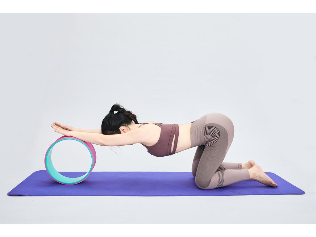 Yogahjul TPE Tre-delat set: Börjarhjälp för bakåtböjning & Pilatescirkel