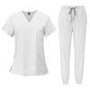 Breathable Hospital Uniforms Nurse Beauty Dental Salon Work Clothes Suits Custom LOGO Uniform Medical Scrubs Sets for Men Women