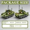 Military T-85 Main Battle Tank Vehicles Army Soldier Figures Building Blocks Kids Toys For Children Boy Gift