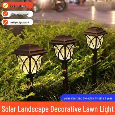 Waterproof Solar Courtyard Lawn Light for Outdoor Decoration