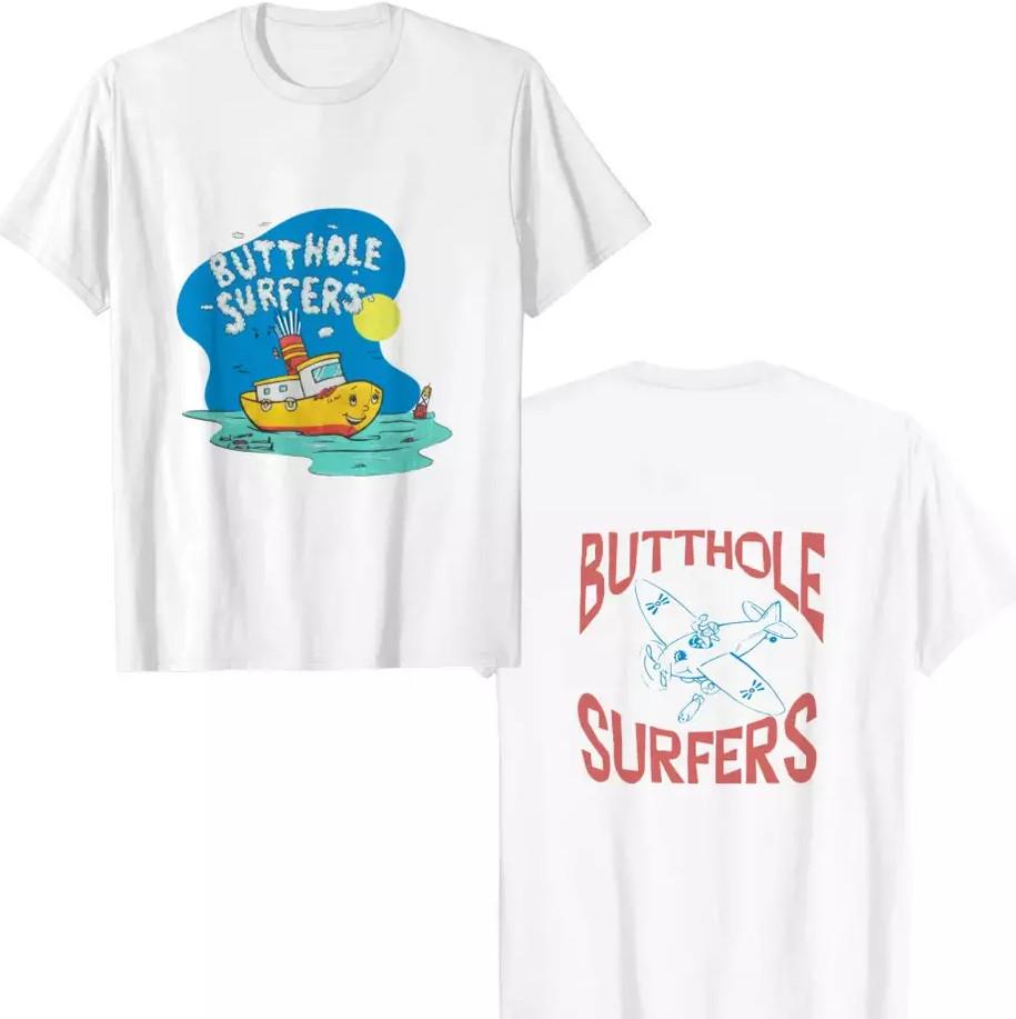 1993 Butthole Surfers T-shirt Butthole Surfers Independent Worm Saloon Tour 199 S