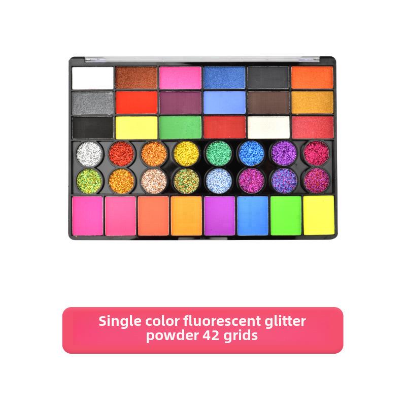 

3D Смываемый набор для рисования на лице для детей - Водорастворимые пигменты для фестивалей и комик-выставок