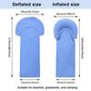 1Pc Beach Mat With Inflatable Headrest Outdoor Mat Anti-Sand Suitable For Outdoor Camping And Picnics Single Person Sleeping Mat Foldable Portable