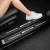 1/5Pcs Carbon Fiber Car Door Sill Protector Sticker For Mercedes Benz AMG GLC W203 W206 W220 W205 W211 W212 W201 W210 W108 W168