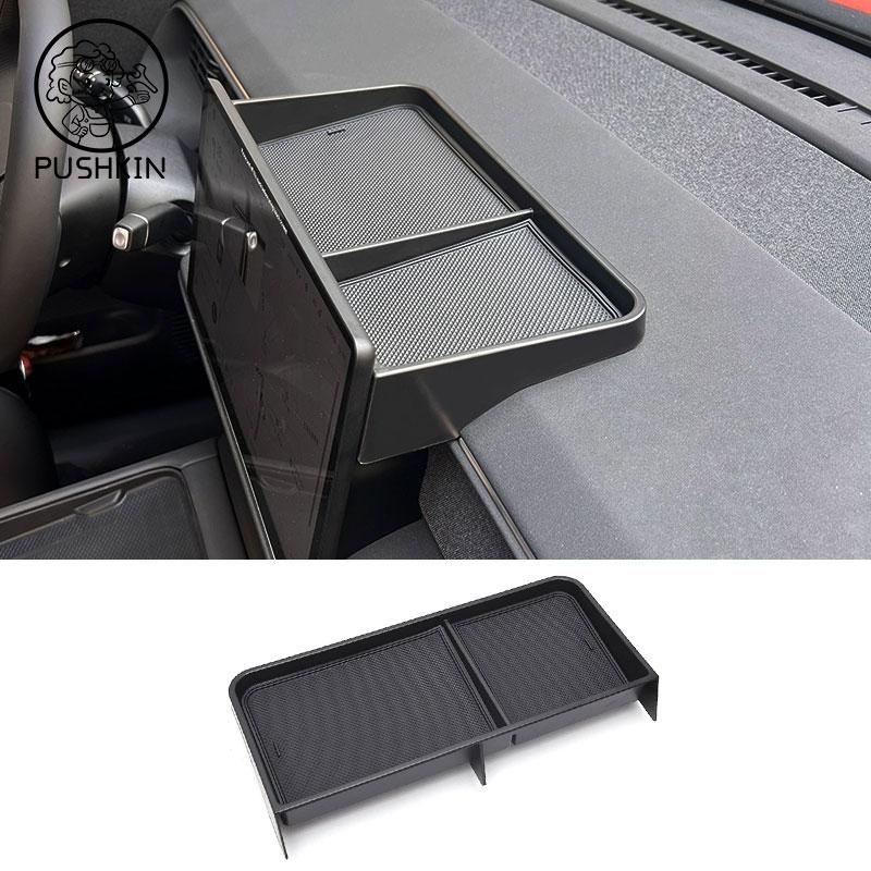 For Xpeng G6 2024 2025 Car Center Console Tray Armrest Storage Box Organizer Interior Accessories Stowing Tidying Black