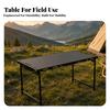 Folding Outdoor Table Sturdy for Picnics, Tailgating