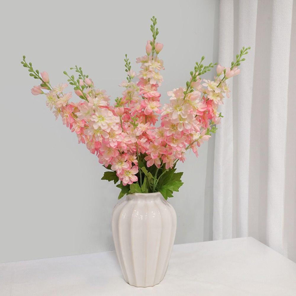 Long Stem Silk Flowers 84 CM Length Fake Flower Branch Artificial Long Stem Flowers Home Decor