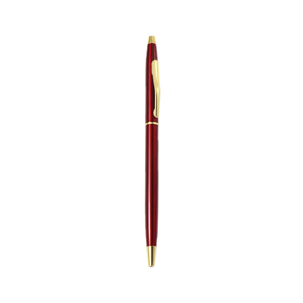 School Office Supply Golden Wist Wave Pattern Black Ink Stationery Writing Tools Metal Pen Sign Pen Ballpoint Pen Gel Pen