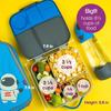 Lunch Large Capacity Perfect for Serves Includes Ice Dishwasher Safe b.box Box, (2L), Picnics, 3-4, Leak-Resistant, Packs, [Authentic b.box Product]