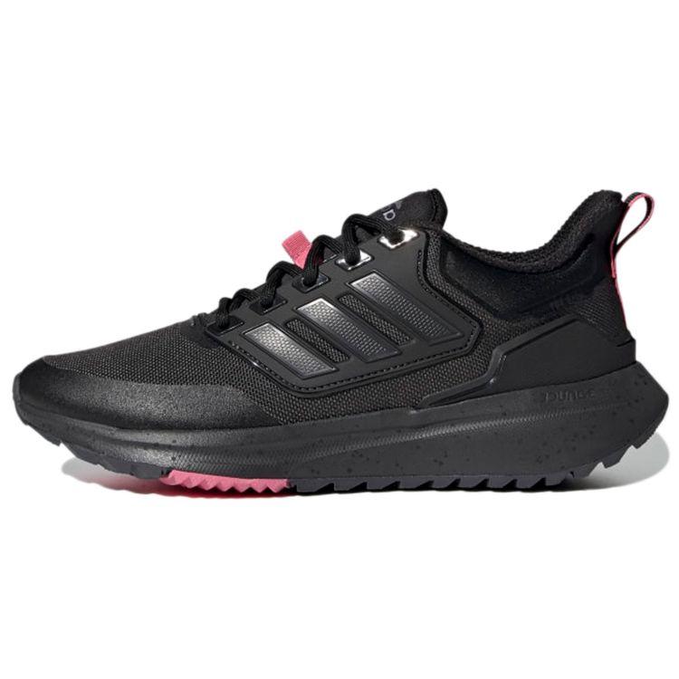 Adidas EQ21 Sports Casual Non-Slip Low-Top Running Shoes Women Sneakers Black Pink H00499