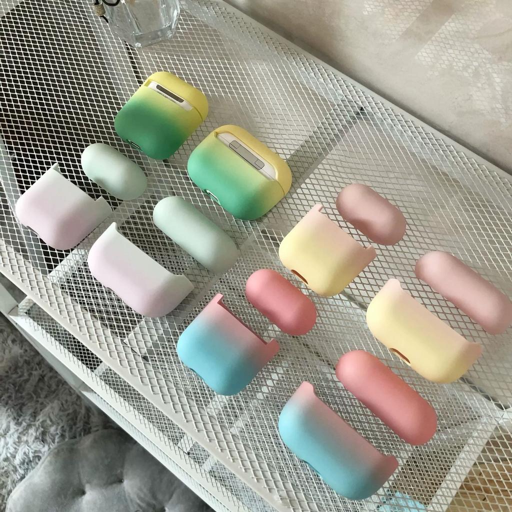 Gradually change color AirPods 1 /1 protective case for pc hard case apple bluetooth headset case protective case Pro1 headset