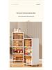 Light Luxury Multi-layer Transparent Storage Cabinet for Toys and Household Use