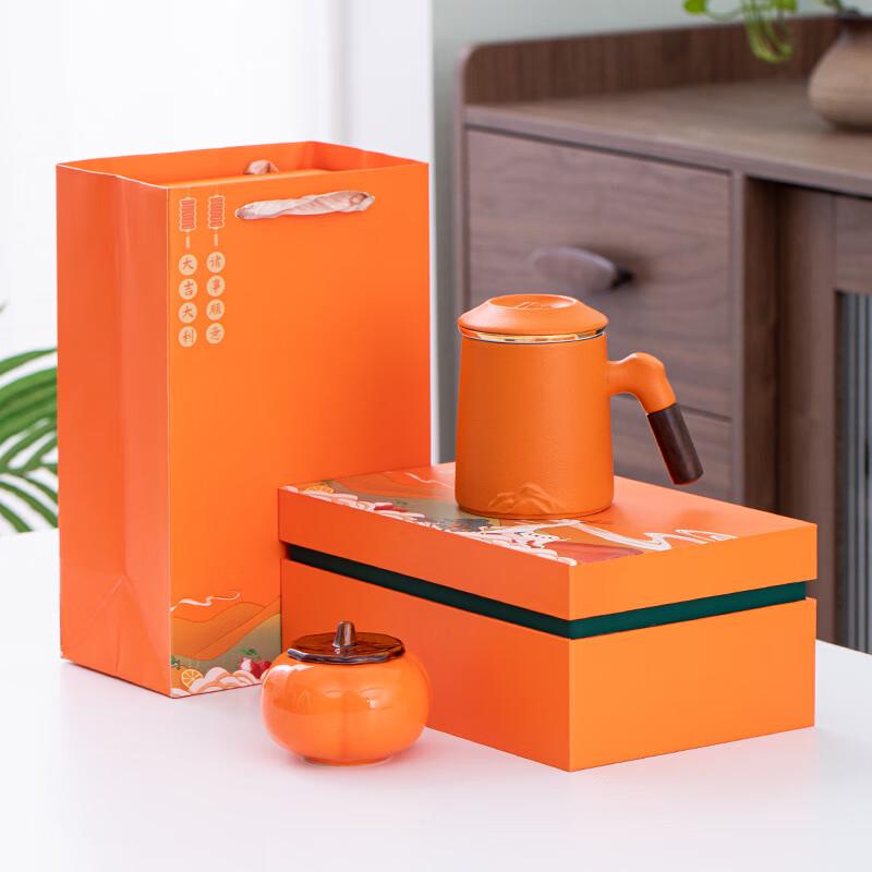 Scenic Ceramic Tea Mug Set
