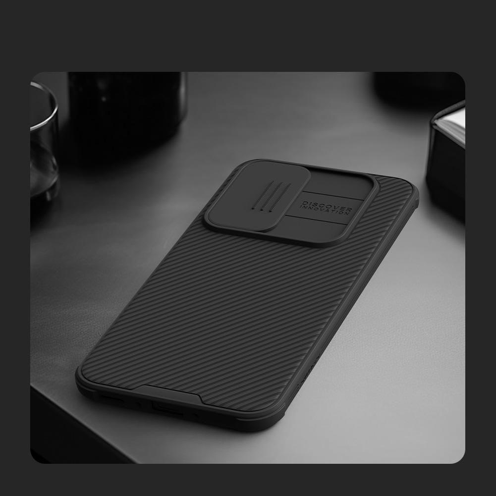 NILLKIN Til Samsung Galaxy A35 telefondeksel CamShield Pro Magnetisk kamerabeskyttelse bakdeksel