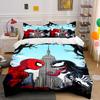 Spider-Man and Venom Graphic. Bedding Sets Duvet Cover Sets Duvet Covers Pillowcases(1*Duvet Cover 2*Pillowcases Without Duvet Insert)