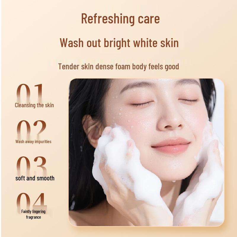 Seven-White Natural Face & Body Soap: Coconut Oil, Shea Butter, Hydrating & Moisturizing for All Skin Types