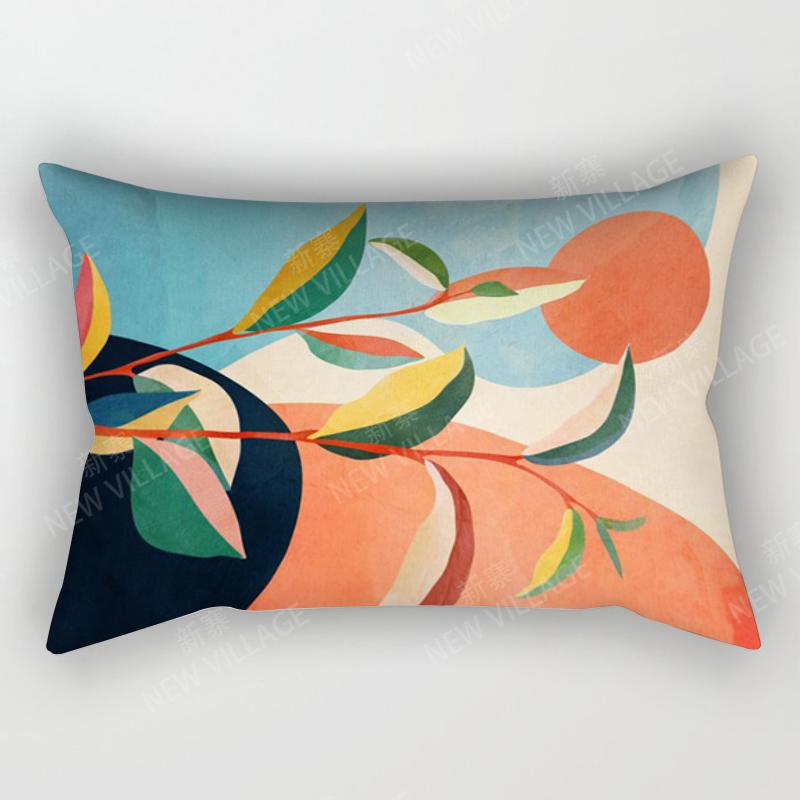 Nordic Fall Home Decor 30*50 Throw Pillow Cover Sofa Modern Abstract Geometric Boho Living Room Cushion Cover 50x70 30x50 40x60