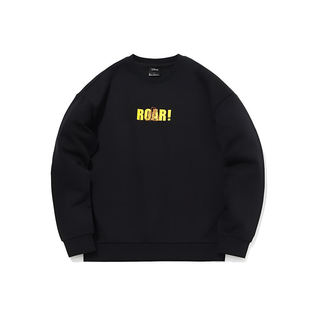 LiNing Mikina s kulatým výstřihem Unisex Topy Černá AWDQB76-3