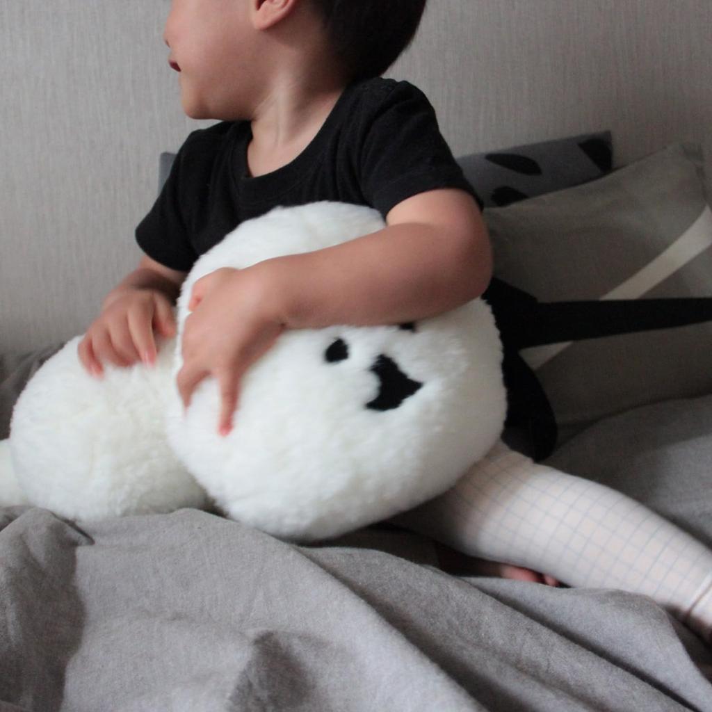 Claska Izumi Shiokawa Bichon Frise Plysjleketøy, Realistisk, Stor