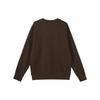 T Shirts Men's Brown Crew Neck Moderate Straight Fit DX0782-227