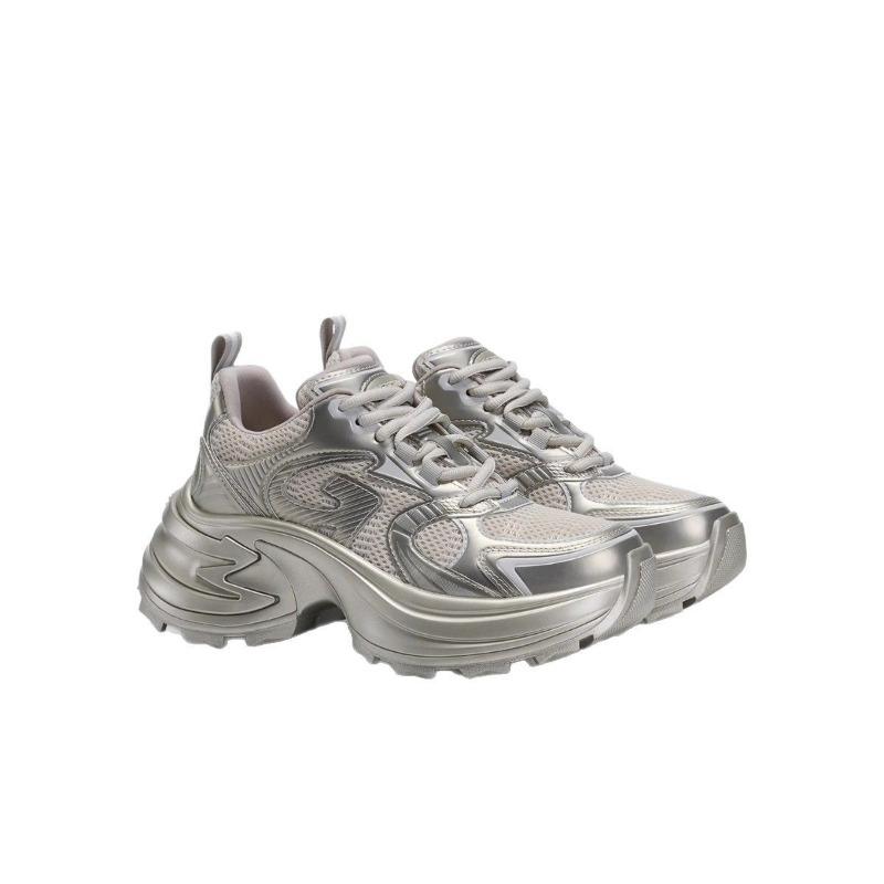 Spring new platform silver dad shoes women's sneakers