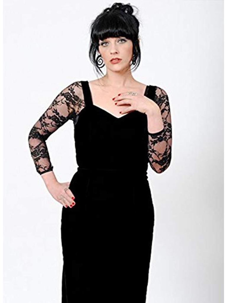 2021 Lace V-Neck See-Through Long Sleeve Crop Cardigan