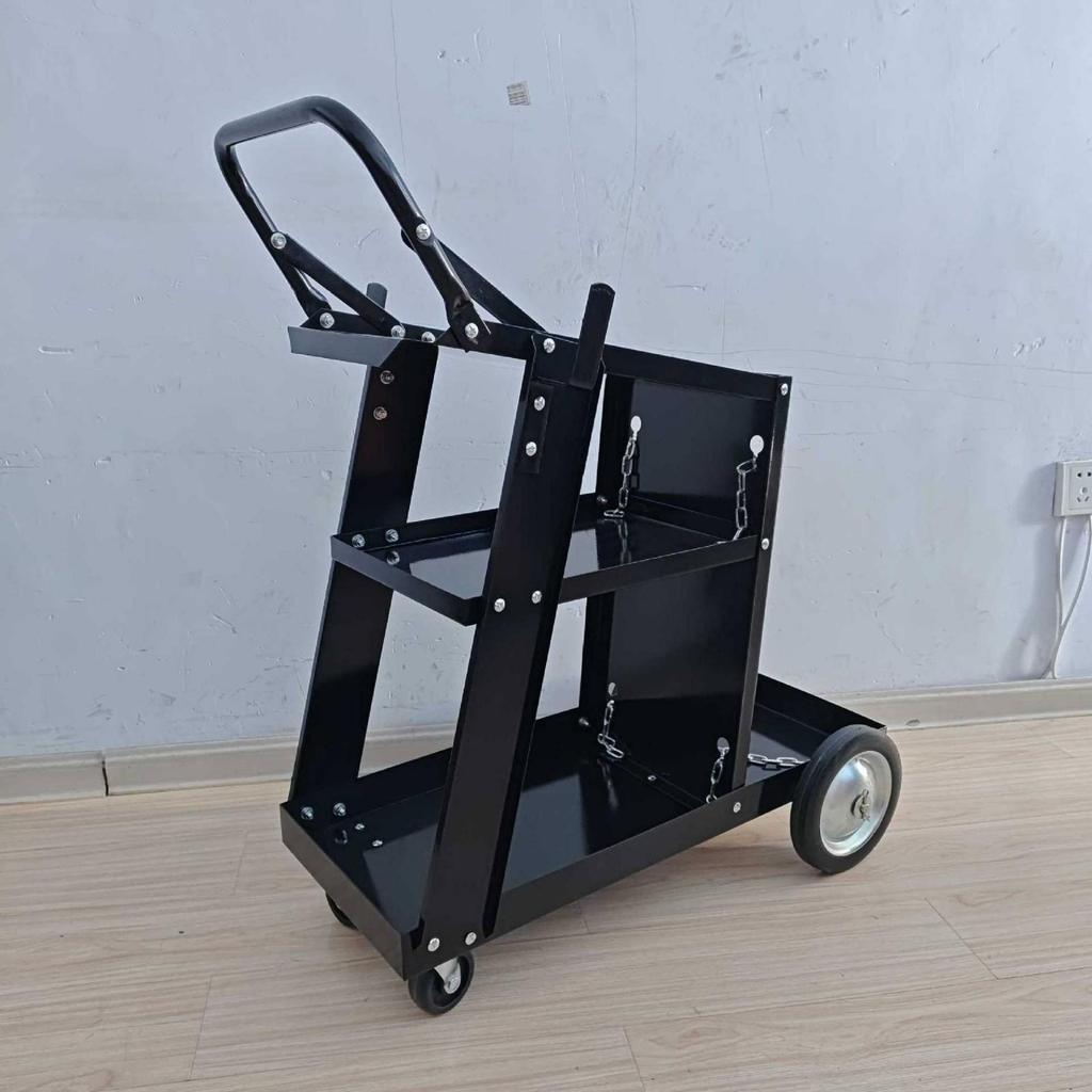Metalworking Machine Wagon Metal Frame Weld with Wheels Rust-Resistant