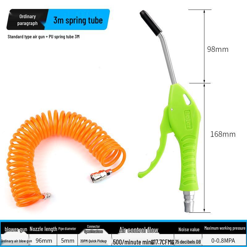High-Pressure Air Duster Gun for Dusting and Blowing