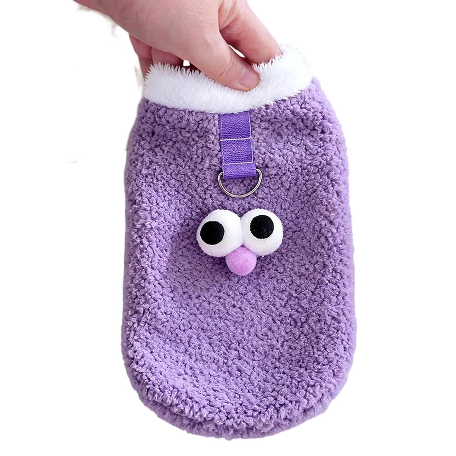 

Thickened New Year Pet Clothes Winter For Puppy Corgi (Cute Big Eyes) S