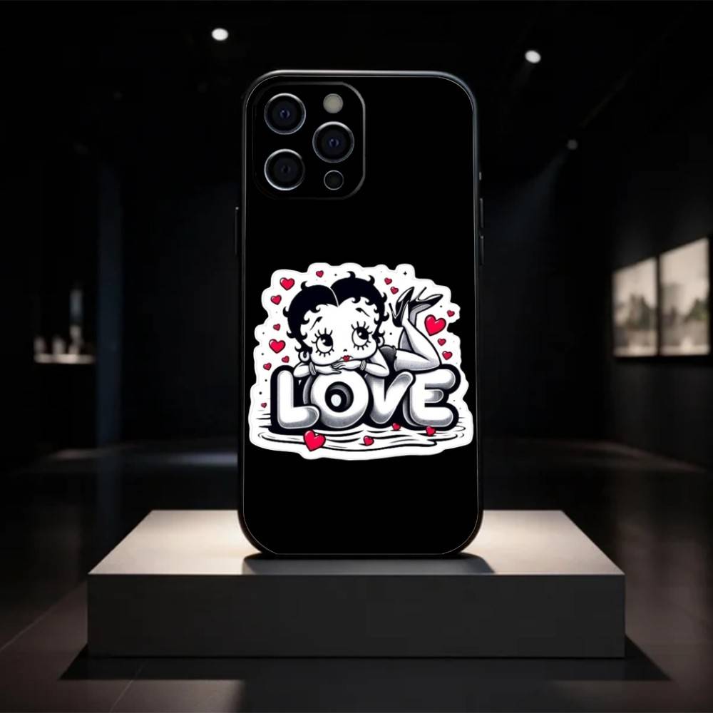 G-Girl G-Betty-es BoOpS  Phone Case Silicone Soft For IPhone 17 16 15 14 13 12 11 X XR Plus Pro Max Plus