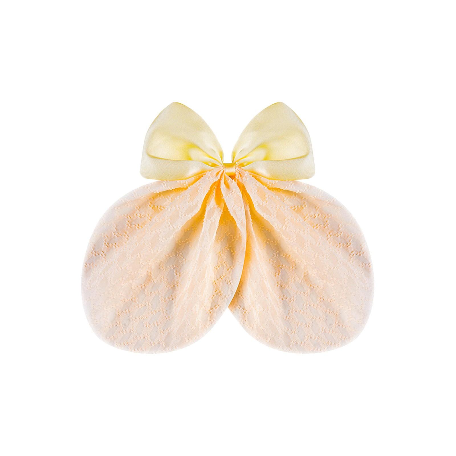 

Шелковые резинки для волос/резинки для предотвращения завивания и ломкости, без повреждений, эластичные держатели для хвостиков, 1 шт. One Size жёлтый