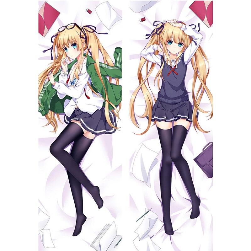 

60x180cm Как поднять скучный Girfriend Dakimakura Наволочка Эрири Спенсер Савамура Чехол для подушки Настроить Аниме Комната Наволочка